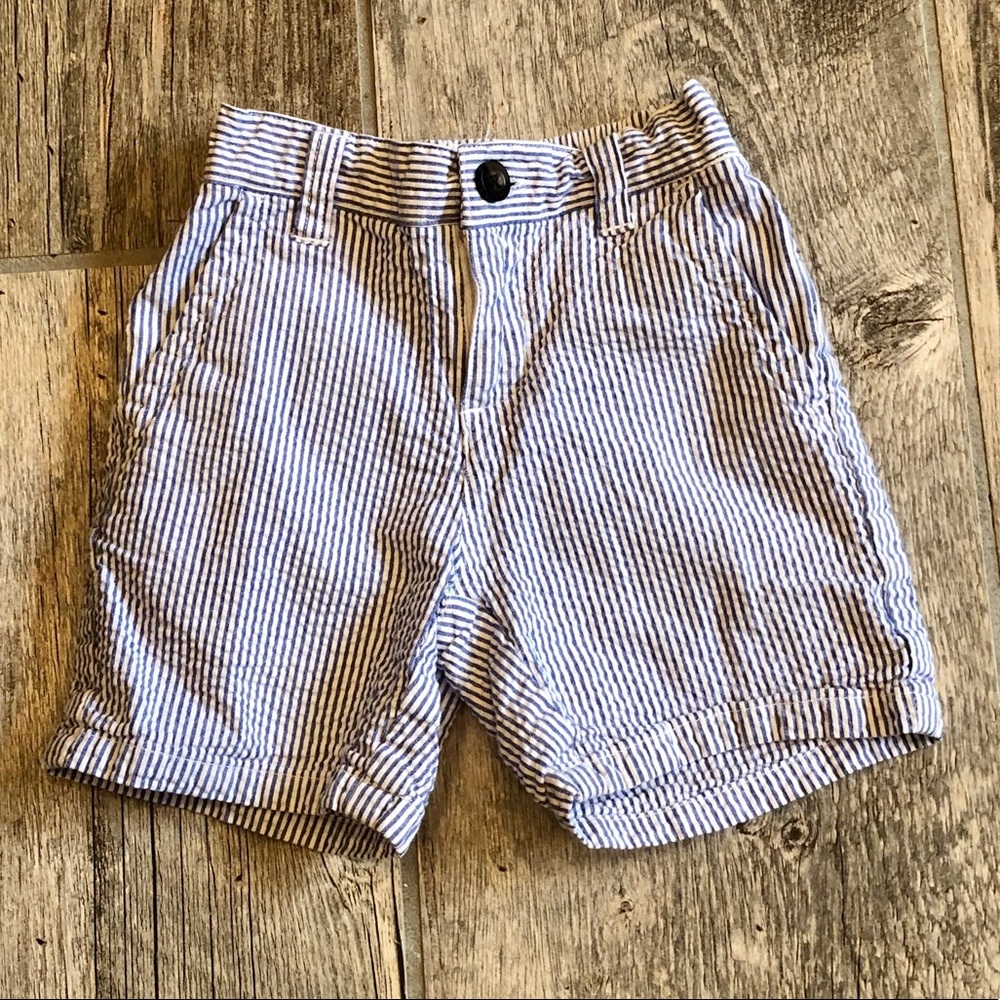 Janie & Jack seersucker shorts